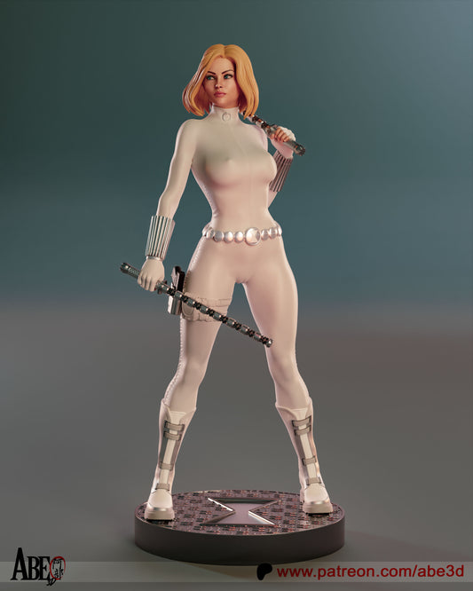 Cold war Spy 3d printed Statue by Abe3d *unpainted*