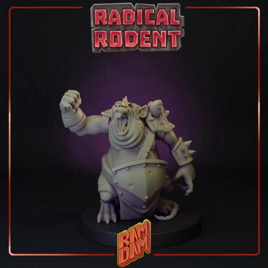 Radical Rodents Ratmen Fantasy Football Team - by Ramdam