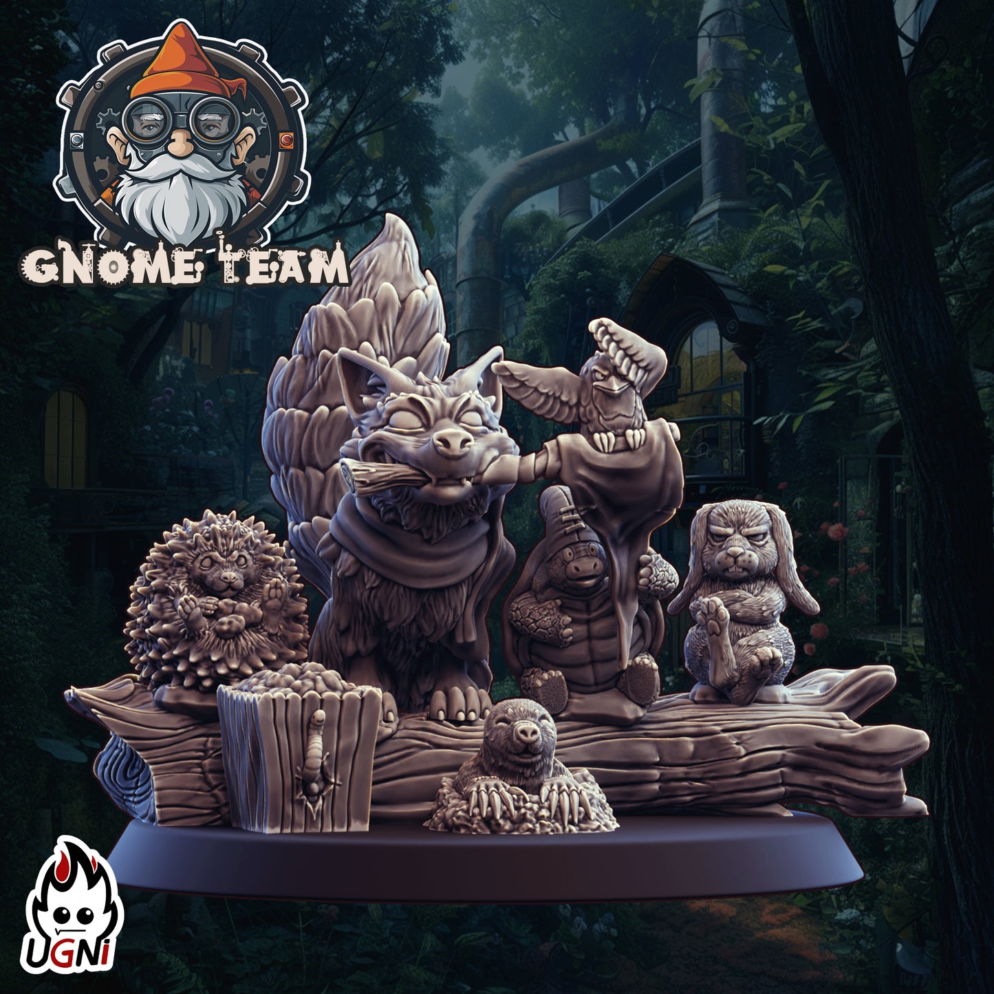 Full Gnome Team fantasy Football Team - by Ugni