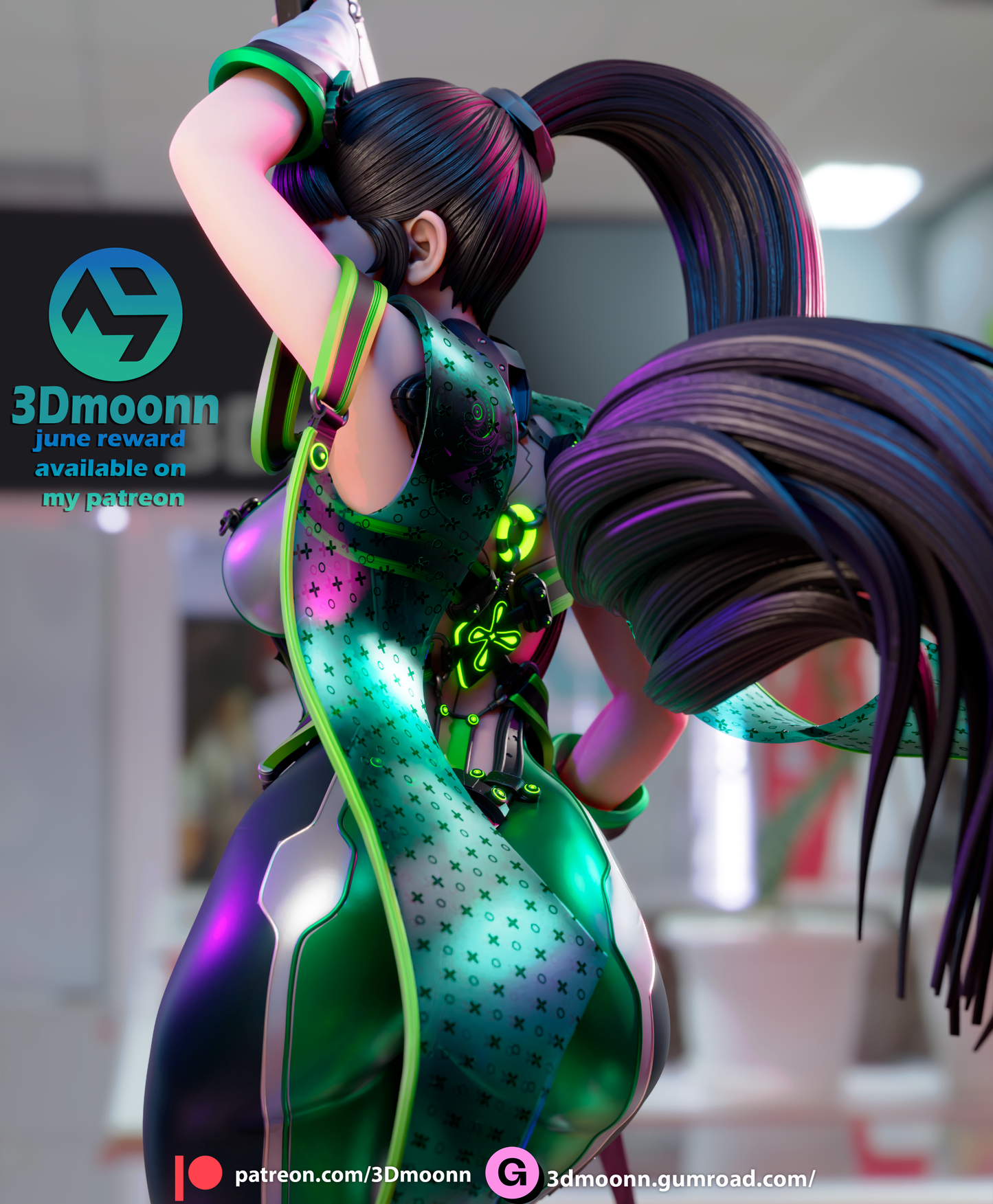 Eve Figure by 3DMOONN *unpainted kit*