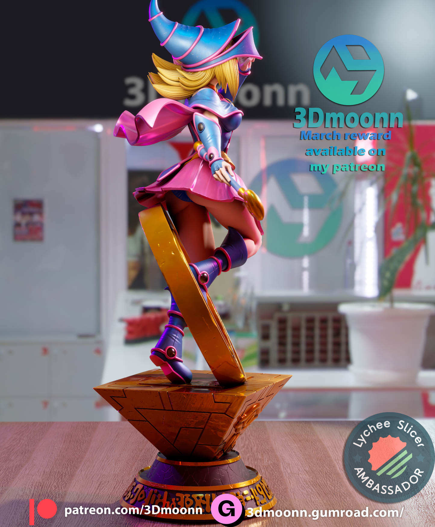 Magician Figure by 3DMOONN *unpainted kit*