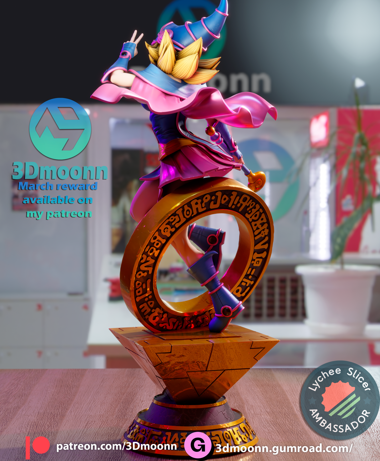 Magician Figure by 3DMOONN *unpainted kit*