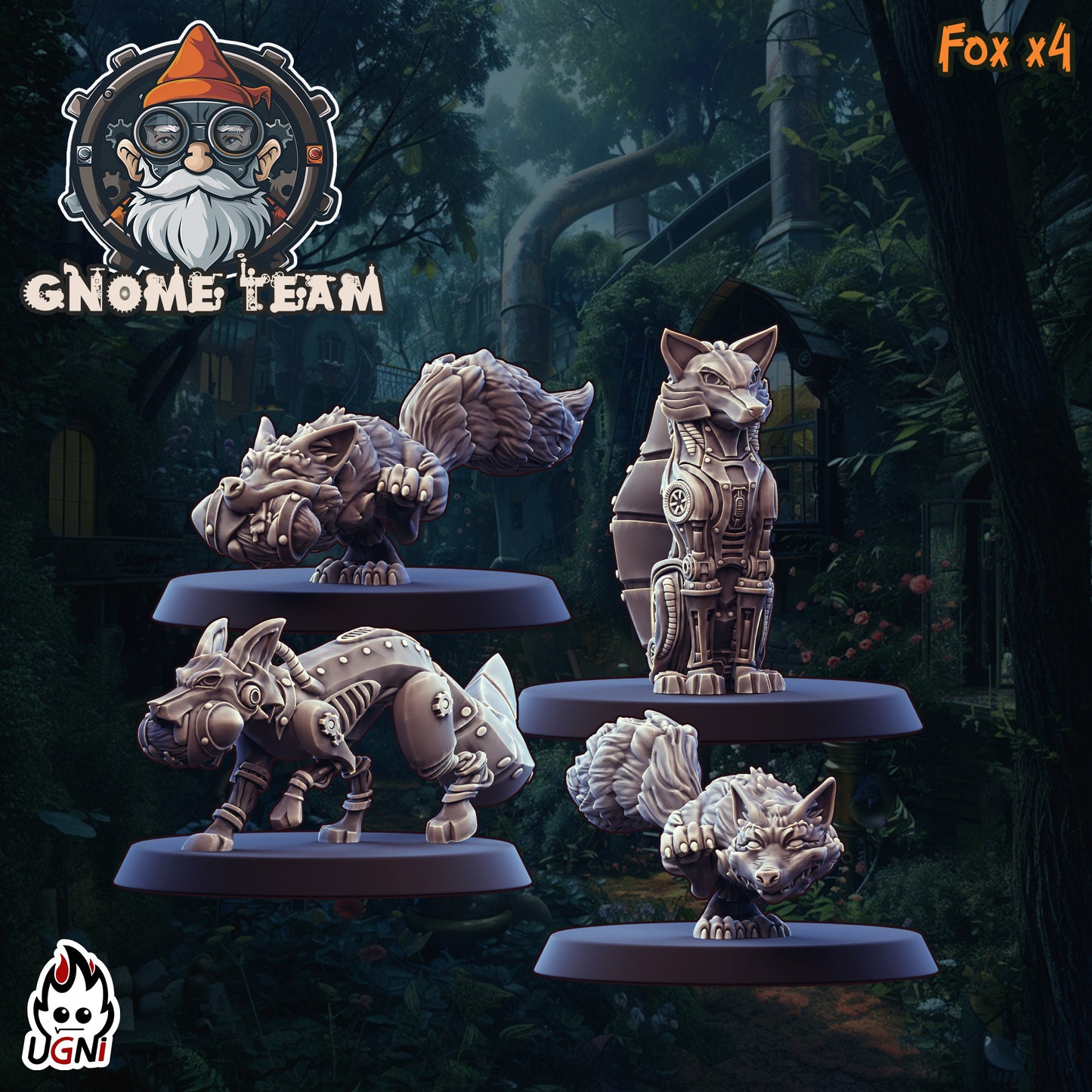 Full Gnome Team fantasy Football Team - by Ugni