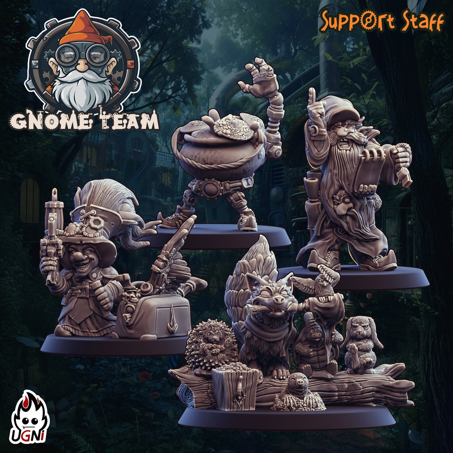 Full Gnome Team fantasy Football Team - by Ugni