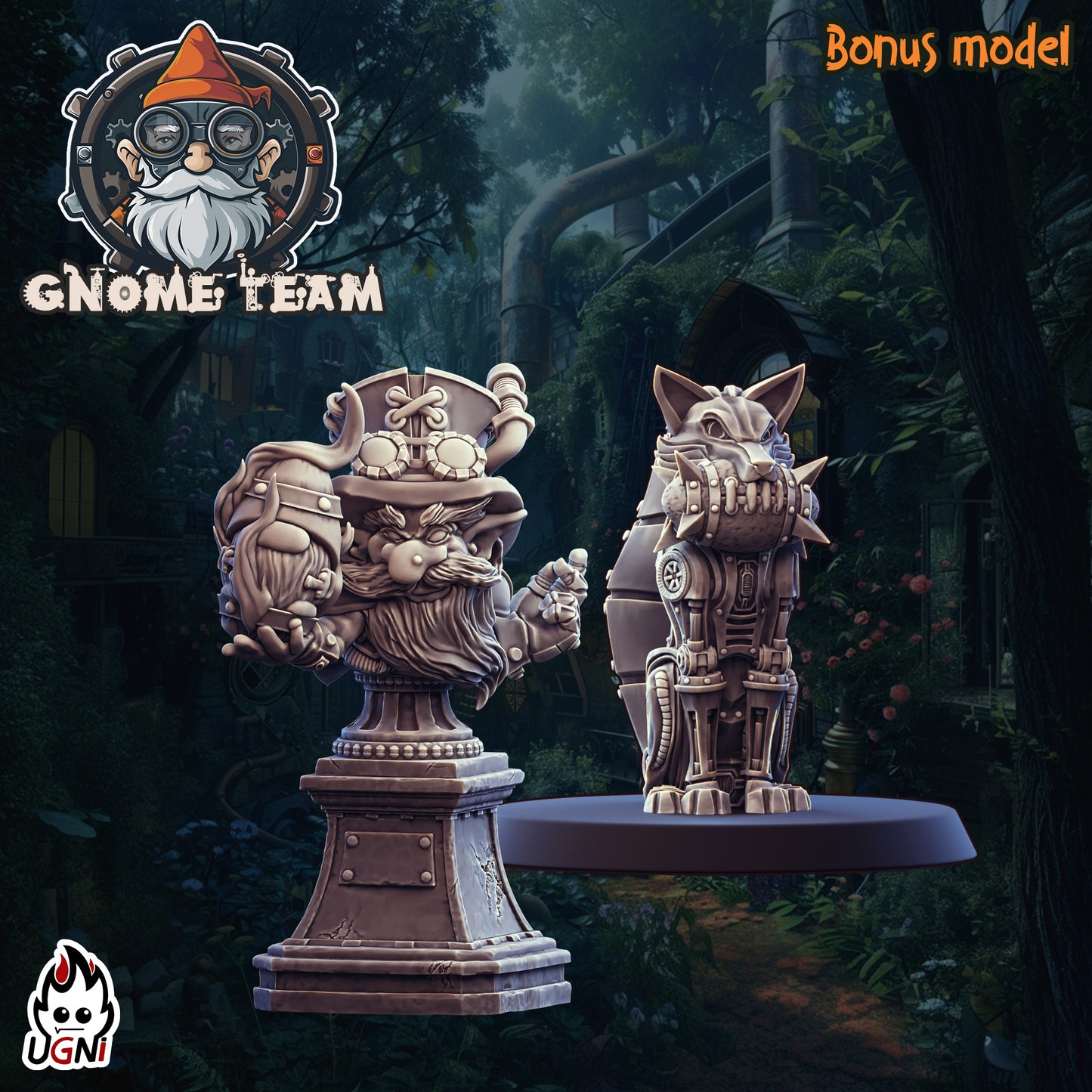 Full Gnome Team fantasy Football Team - by Ugni