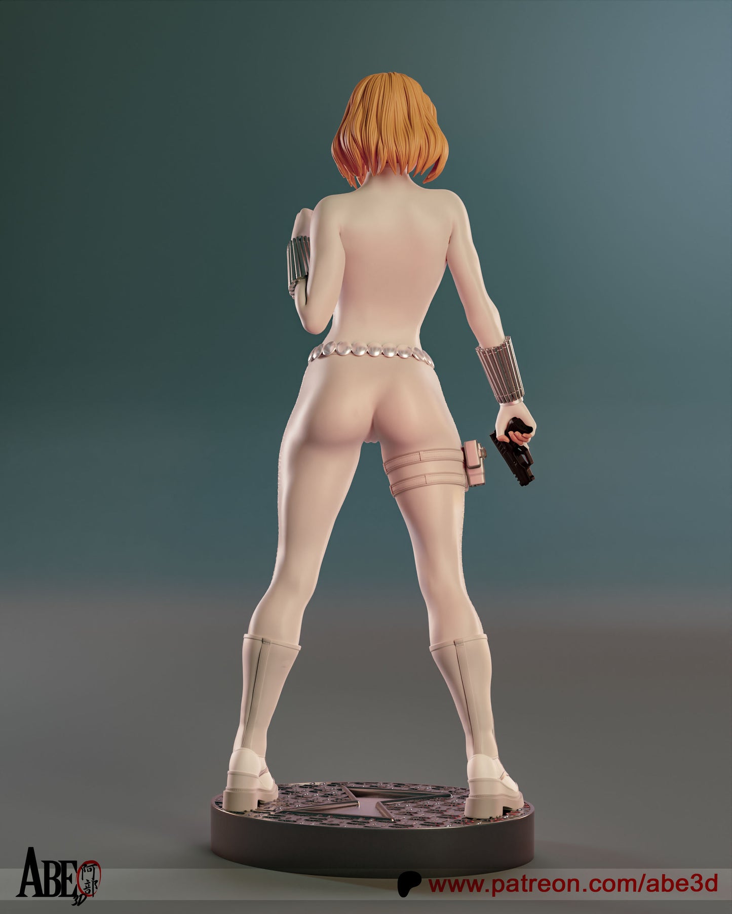 Cold war Spy 3d printed Statue by Abe3d *unpainted*