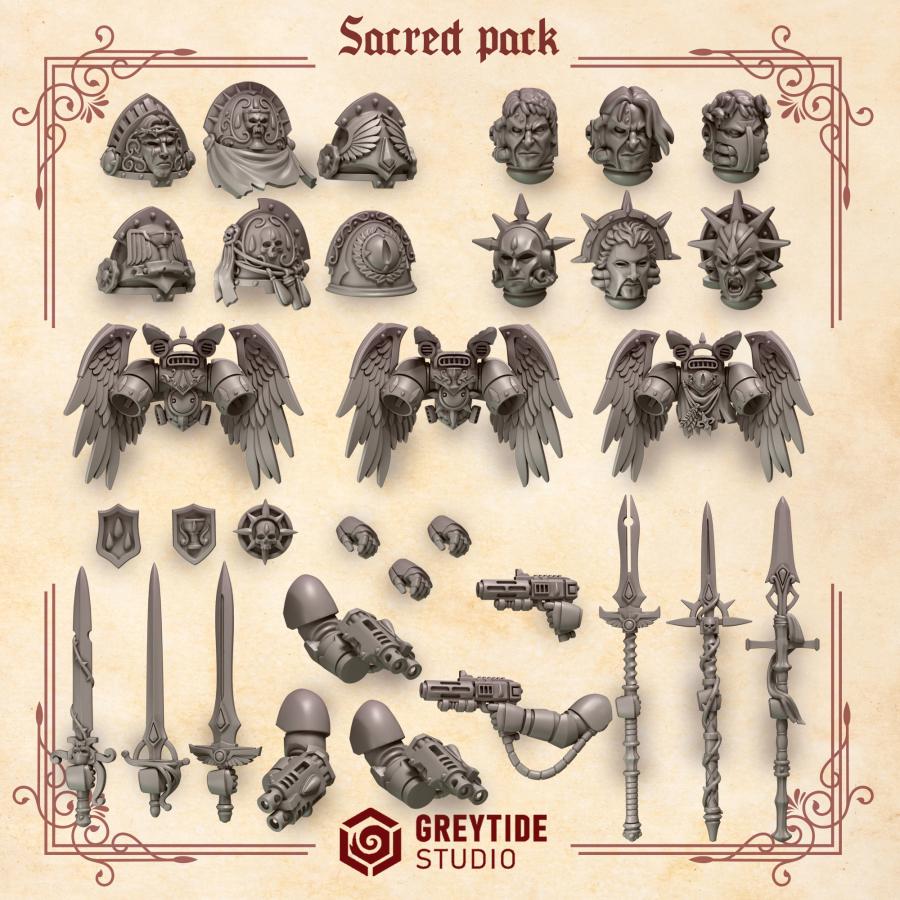 Crimson Lords sacred double set - Greytide Studios