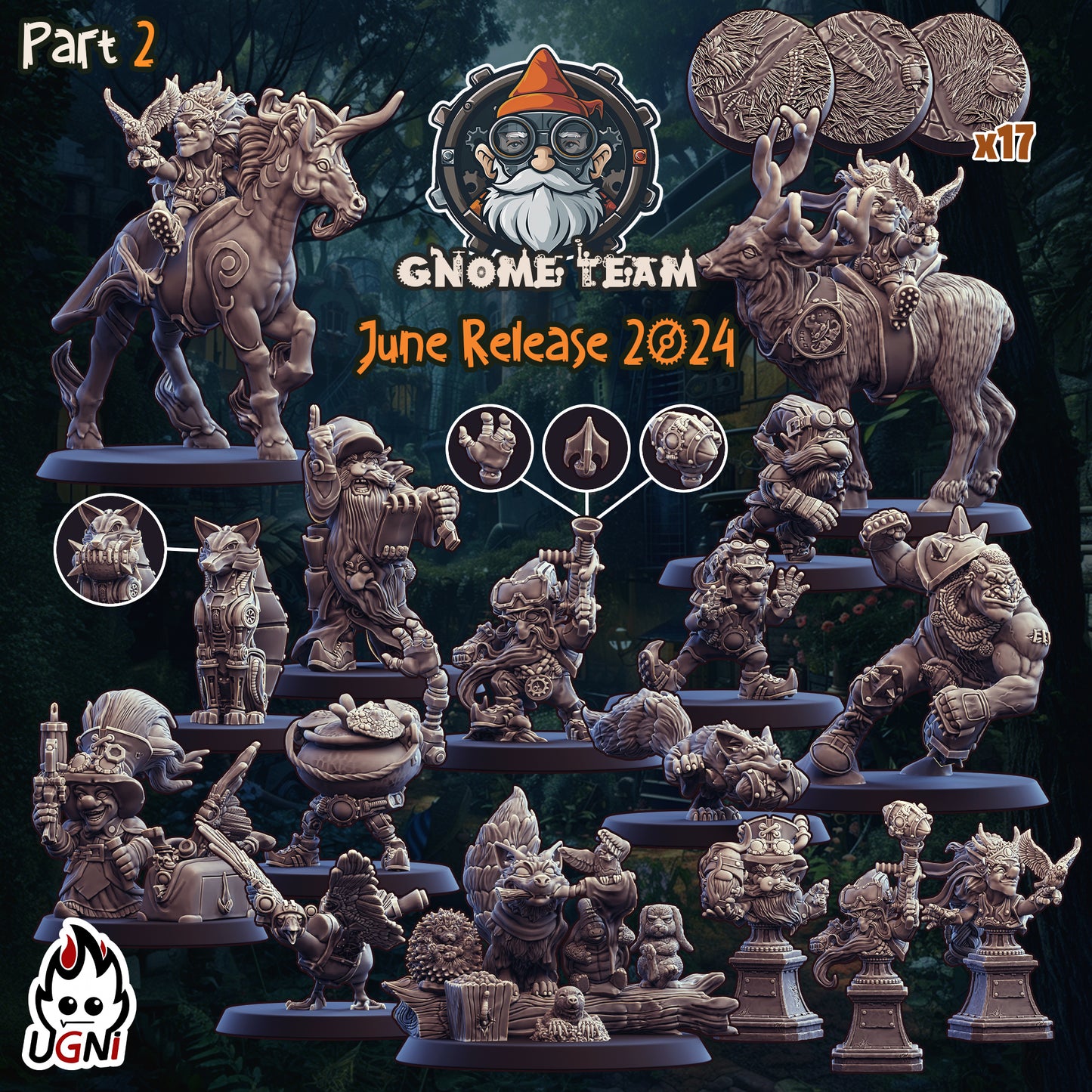 Full Gnome Team fantasy Football Team - by Ugni